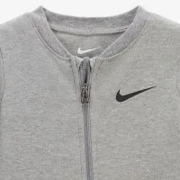 Nike Essentials Footed Coverall Baby Coverall цвет серый