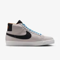 Nike SB Zoom Blazer Mid Electric Skate Кросівки колір сірий