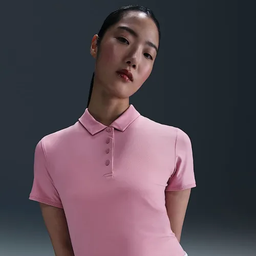 Nike Victory женская Dri-FIT Short-Sleeve для гольфа Polo Pink