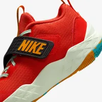 Nike Team Hustle D 12 Big дитячі баскетбольні Кросівки колір червоний