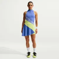 NikeCourt Slam жіноча Dri-FIT Tennis Tank Top блакитний