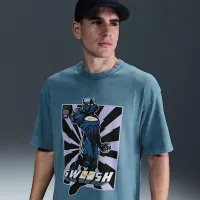 Nike мужские Max90 Fitness футболка синий