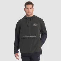 New York Jets Rivalries Collection Sideline Anorak чоловічі Nike NFL 1/2-Zip Hooded Куртка колір зелений