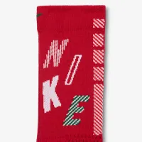 Nike Elite Cushioned Crew шкарпетки колір червоний