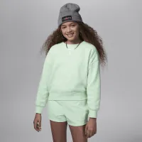 Nike Jordan Icon Play Big детские оверсайз Crew цвет зеленый