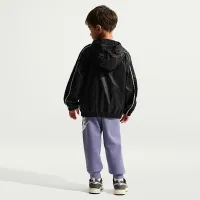 Nike Little дитячі Lightweight Translucent Ripstop Куртка колір чорний