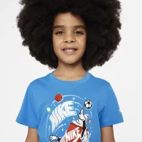 Nike Little детские Graphic футболка синий