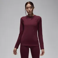 Nike Jordan Sport Double Threat жіноча Long-Sleeve Top колір червоний