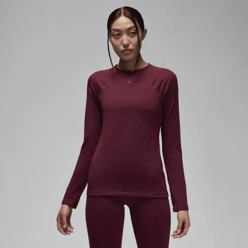 Nike Jordan Sport Double Threat женская Long-Sleeve Top цвет красный
