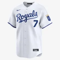 Bobby Witt Jr. Kansas City Royals мужские Nike Dri-FIT ADV MLB Limited Jersey цвет белый