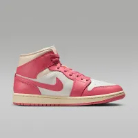 Nike Air Jordan 1 Mid женская Кроссовки цвет белый