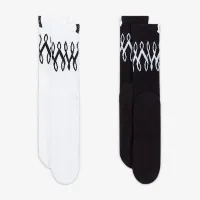 Nike Serena Williams Design Crew Cushioned Crew шкарпетки (2 пар) різнокольорові