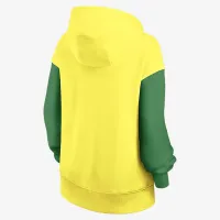 Oregon Legacy Phoenix женская Nike College Pullover Толстовка с капюшоном Yellow