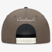 St. Louis Cardinals Rise мужские Nike Dri-FIT MLB Adjustable Hat цвет коричневый