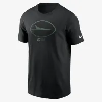 New York Jets Faded Essential чоловічі Nike NFL футболка колір чорний