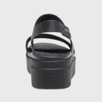 Шлёпанцы Crocs Brooklyn Low Wedge 206453-060 - Черные