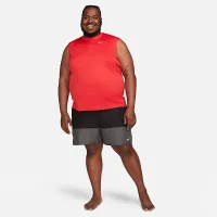 Nike Dri-FIT чоловічі Sleeveless Swim Hydroguard (Extended Size) колір червоний