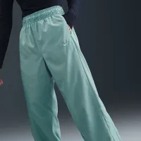 Nike Sportswear Classic женская Mid-Rise Open-Hem Pants цвет зеленый