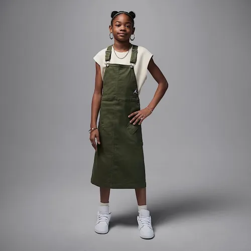Nike Jordan Big детские Essential Overall Костюм цвет зеленый