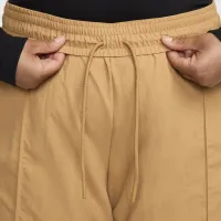 Nike Sportswear Everything Wovens женская Mid-Rise Open-Hem Pants (большие размеры) цвет коричневый