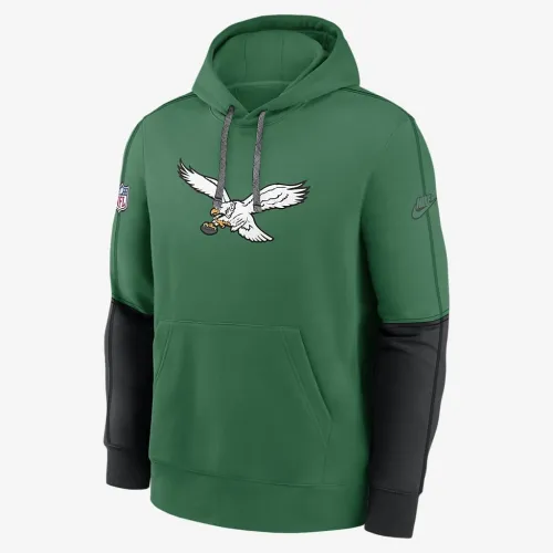 Philadelphia Eagles Logo Team Issue Club чоловічі Nike NFL Pullover Толстовка з капюшоном колір зелений