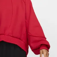 Nike Sportswear Collection жіноча оверсайз Crew-Neck French Terry світшот колір червоний