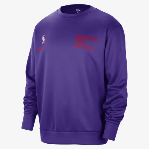 Philadelphia 76ers Spotlight чоловічі Nike Dri-FIT NBA Crew-Neck світшот блакитний