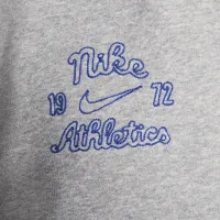 Nike Club Fleece мужские French Terry Pullover Толстовка с капюшоном цвет серый
