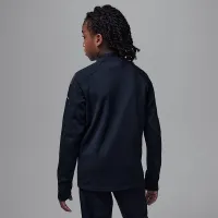 Nike Paris Saint-Germain Academy Winter Warrior Big дитячі Jordan Therma-FIT Soccer Drill Top колір чорний