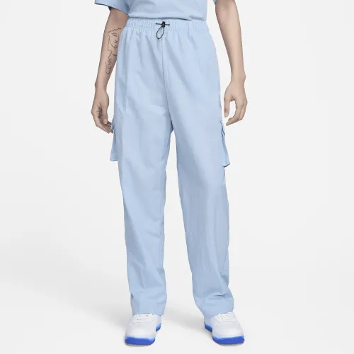 Nike Sportswear Essential жіноча High-Rise Woven Cargo Pants блакитний