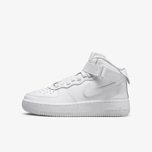 Nike Air Force 1 Mid EasyOn Big детские Кроссовки цвет белый