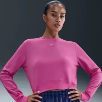 Nike Sportswear Chill Terry жіноча Crew-Neck French Terry світшот Pink