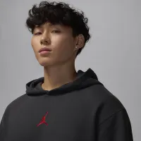 Nike Jordan Brooklyn Fleece чоловічі Pullover Толстовка з капюшоном колір чорний