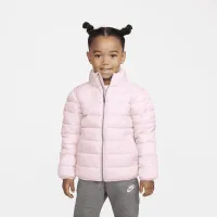 Nike Solid Puffer Jacket Little Kids' Jacket Pink