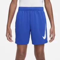 Nike Multi Big дитячі (для хлопчиків) Dri-FIT Graphic тренувальні шорти блакитний