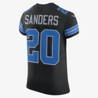 Barry Sanders Detroit Lions мужские Nike Dri-FIT NFL Elite Football Jersey цвет черный
