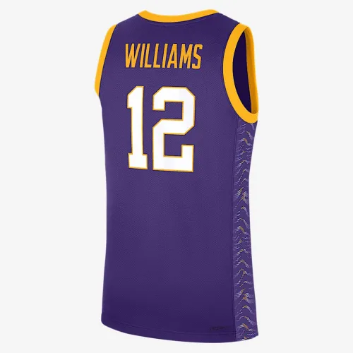Mikaylah Williams LSU Tigers Replica чоловічі Nike College баскетбольні Jersey колір фіолетовий