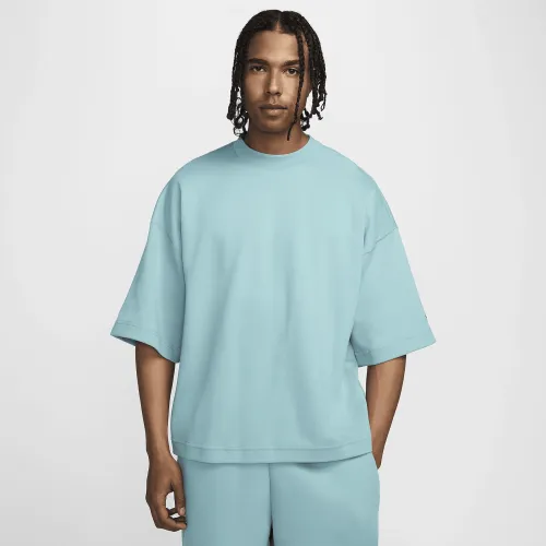 Nike Tech чоловічі Short-Sleeve Fleece Top блакитний