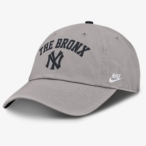 New York Yankees Cooperstown Club мужские Nike MLB Adjustable Hat цвет серый