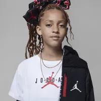 Nike Jordan Big дитячі футболка колір білий