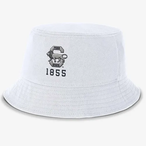 Penn State Nittany Lions Legacy Apex чоловічі Nike College Bucket Hat колір білий