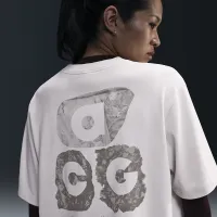 Nike ACG женская Dri-FIT Loose Short-Sleeve футболка цвет коричневый