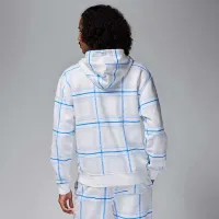 Nike Jordan Essentials чоловічі Fleece Pullover Толстовка з капюшоном колір білий