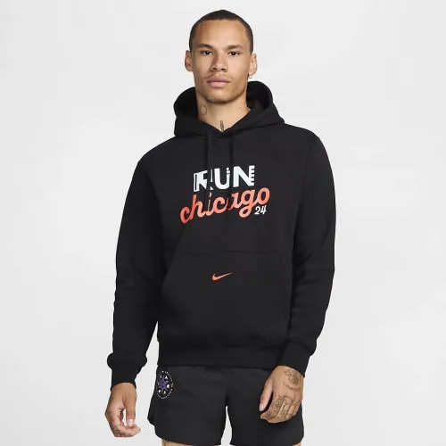 Nike Club мужские Fleece Pullover Толстовка с капюшоном цвет черный