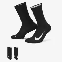 NikeCourt Multiplier Cushioned Tennis Crew носки (2 пары) цвет черный