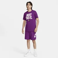 Nike Club мужские Woven шорты цвет фиолетовый