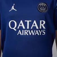 Nike Paris Saint-Germain 2024/25 Stadium Fourth Big дитячі Jordan Dri-FIT Soccer Replica Jersey блакитний