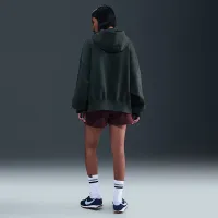 Nike Sportswear Phoenix Fleece женская Over-оверсайз Pullover Толстовка с капюшоном цвет зеленый