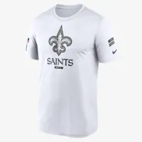 New Orleans Saints Salute to Service Primary Edge Legend чоловічі Nike Dri-FIT NFL футболка колір білий