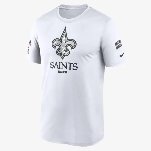 New Orleans Saints Salute to Service Primary Edge Legend чоловічі Nike Dri-FIT NFL футболка колір білий